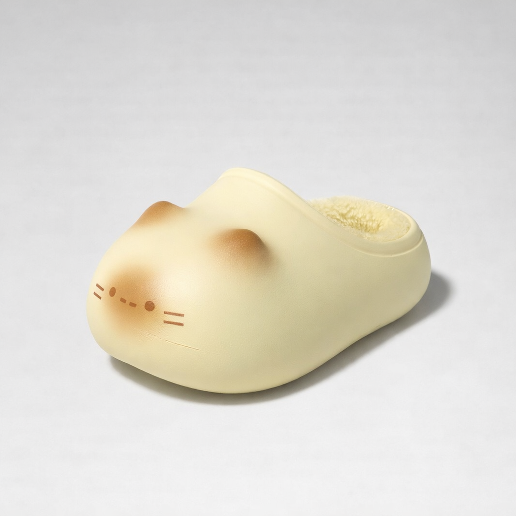PawlyPrints™ Cat Paw Slippers