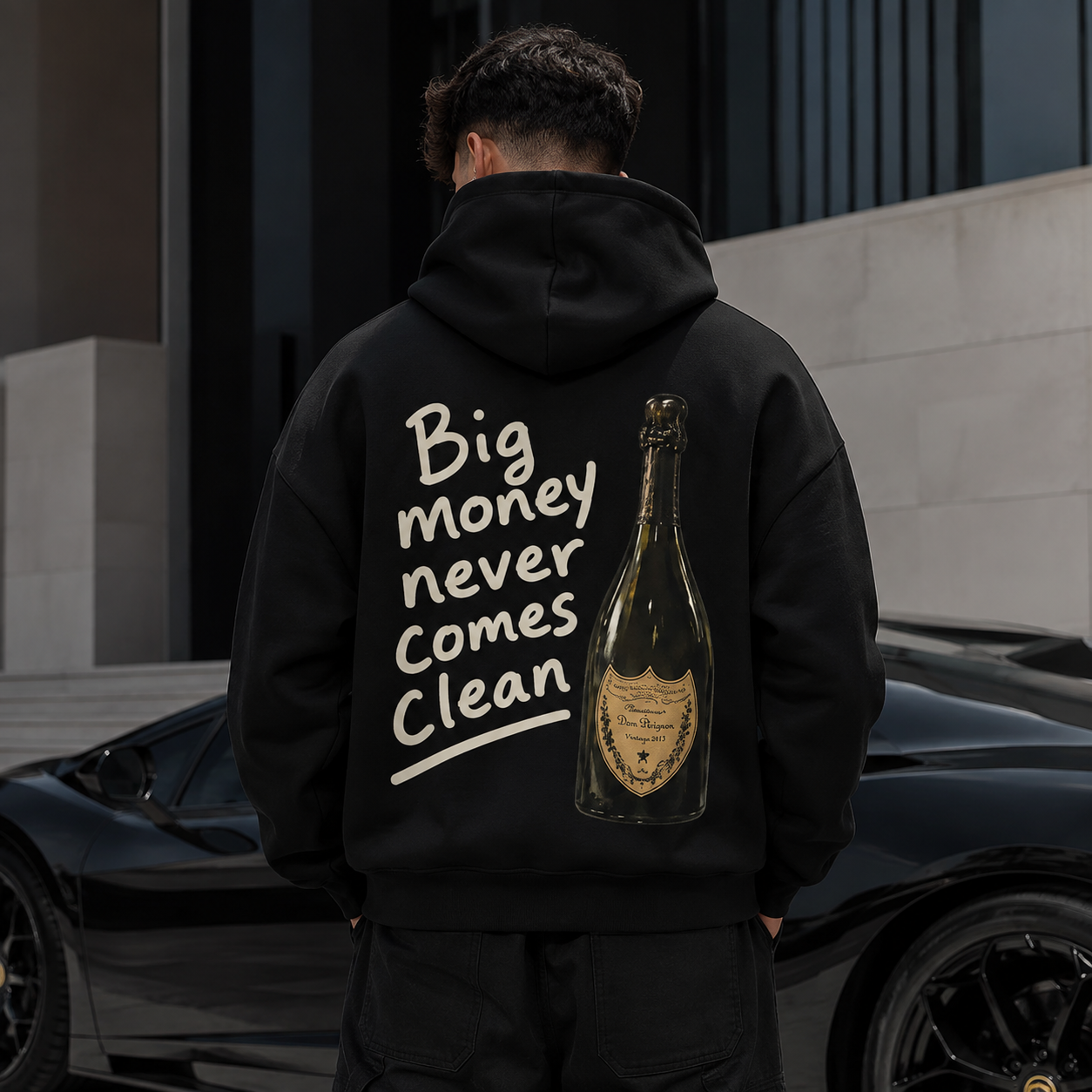 Big Money Never Comes Clean Hoodie