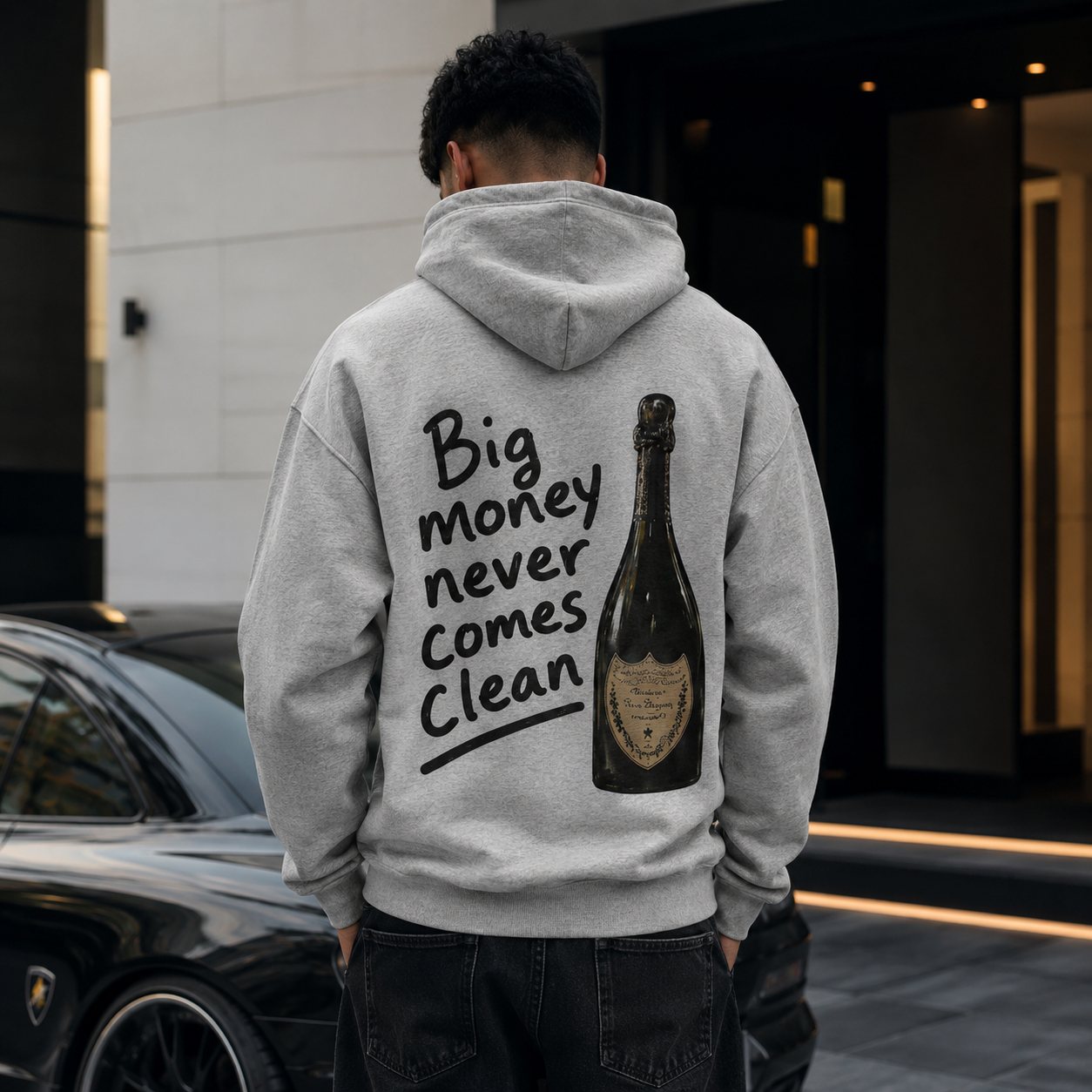 Big Money Never Comes Clean Hoodie