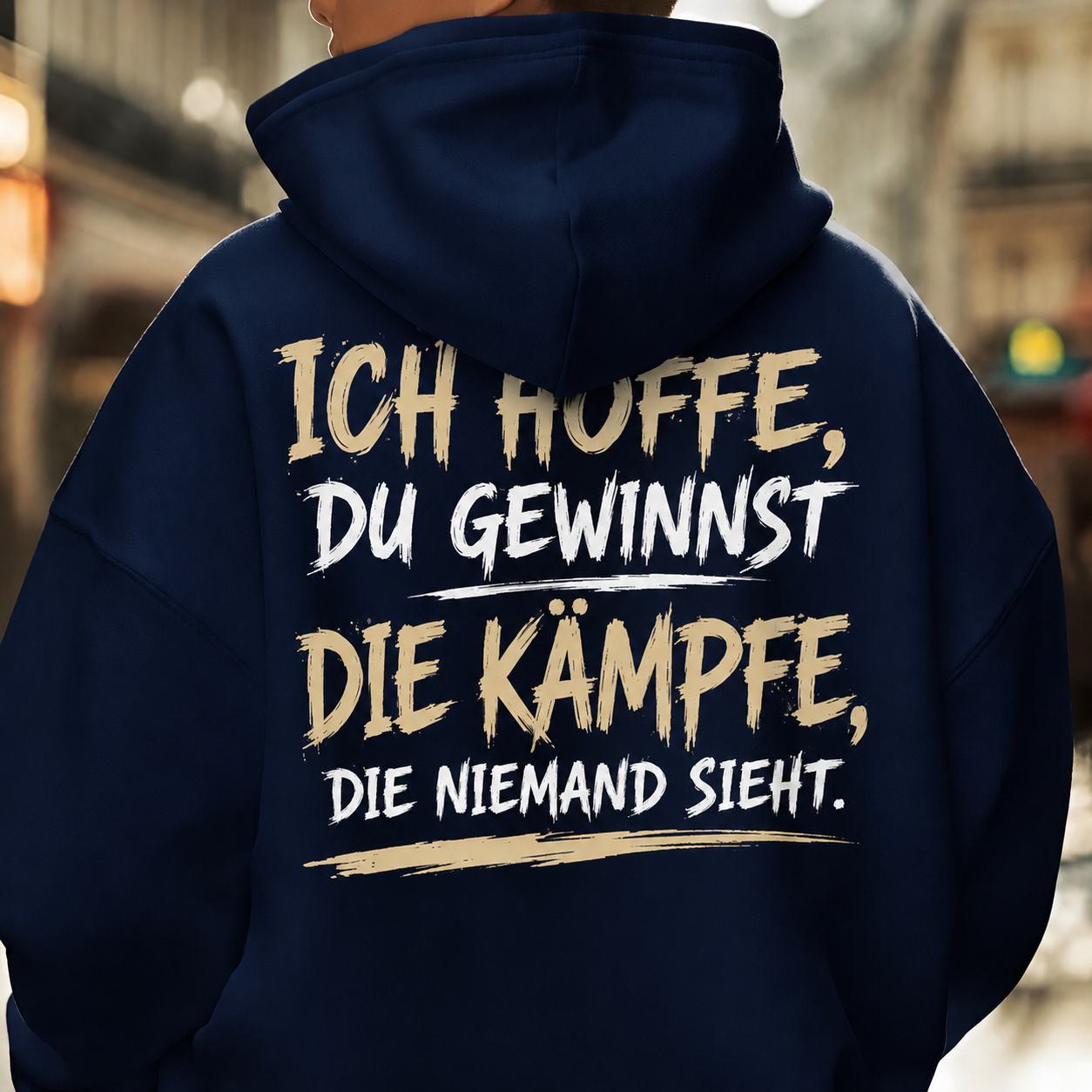 Stille Kämpfe Hoodie - 100% Baumwolle ❤️