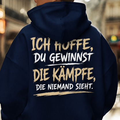 Stille Kämpfe Hoodie - 100% Baumwolle ❤️