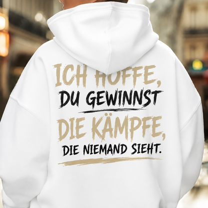 Stille Kämpfe Hoodie - 100% Baumwolle ❤️