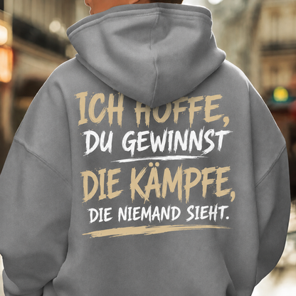 Stille Kämpfe Hoodie - 100% Baumwolle ❤️