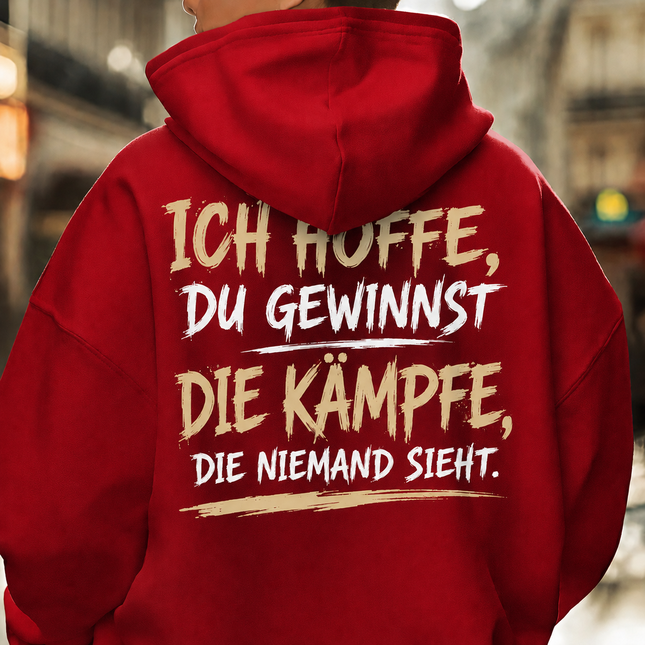 Stille Kämpfe Hoodie - 100% Baumwolle ❤️