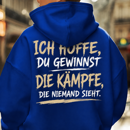Stille Kämpfe Hoodie - 100% Baumwolle ❤️