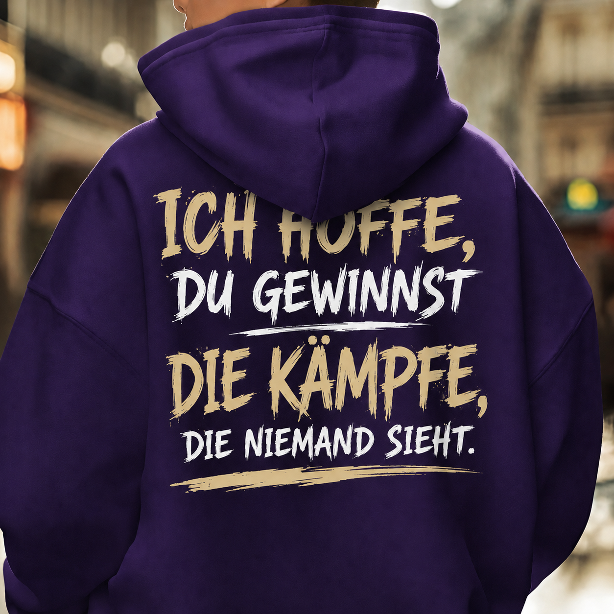 Stille Kämpfe Hoodie - 100% Baumwolle ❤️