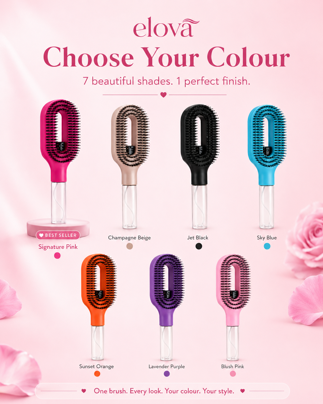 Elova™ Spray Brush