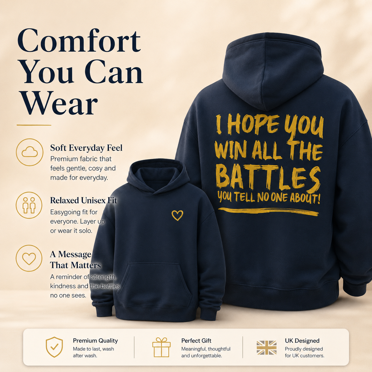 Silent Battles Hoodie