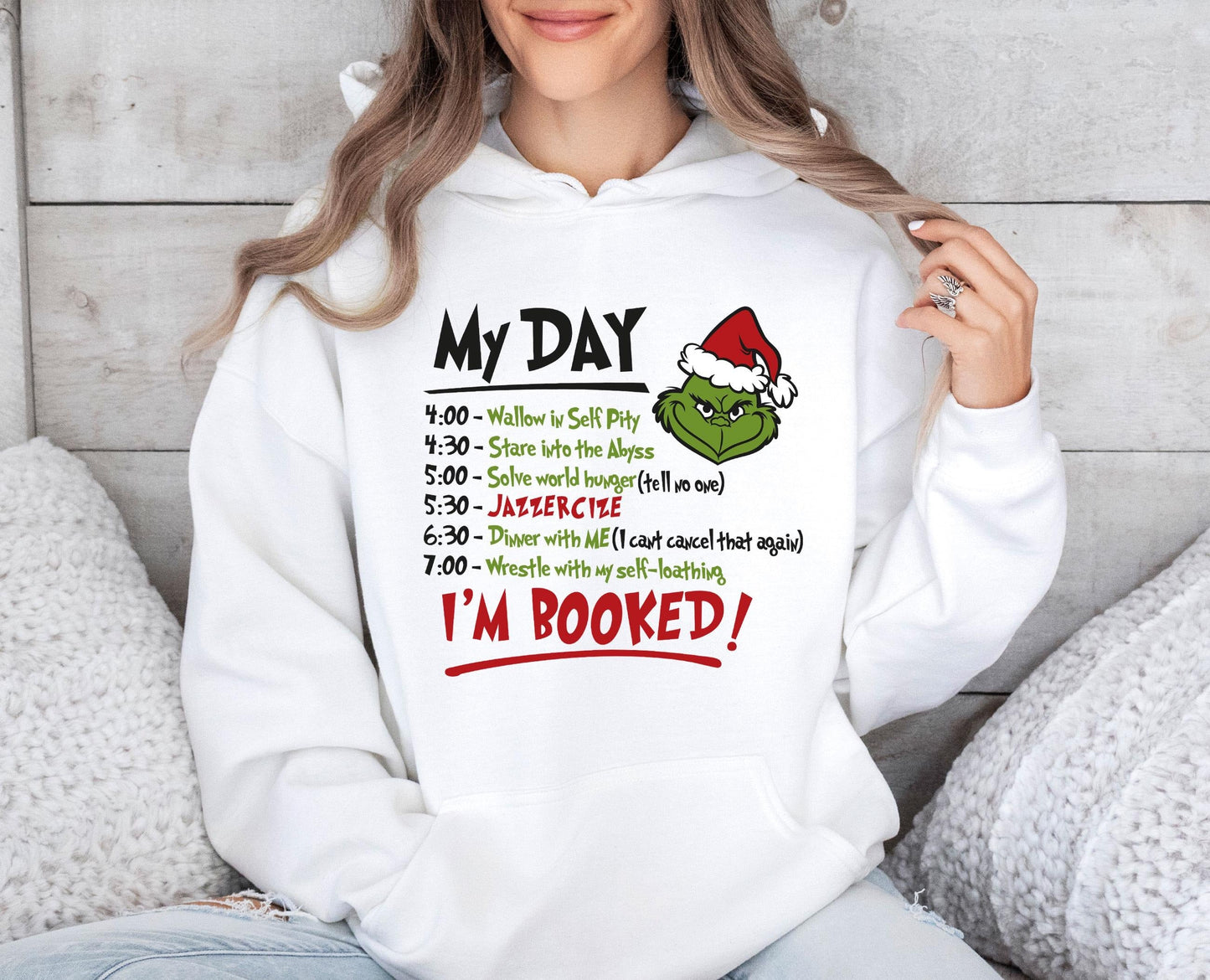 The Original "My Day Grinch" Hoodie