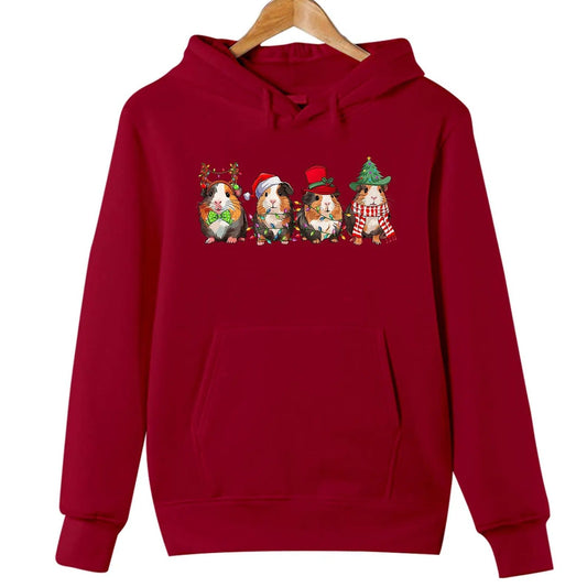 The Original "Guinea Pig Christmas" Hoodie
