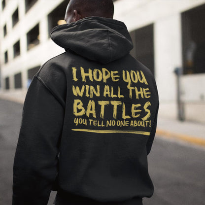 The Original “I Hope You Win” Cotton Unisex Hoodie