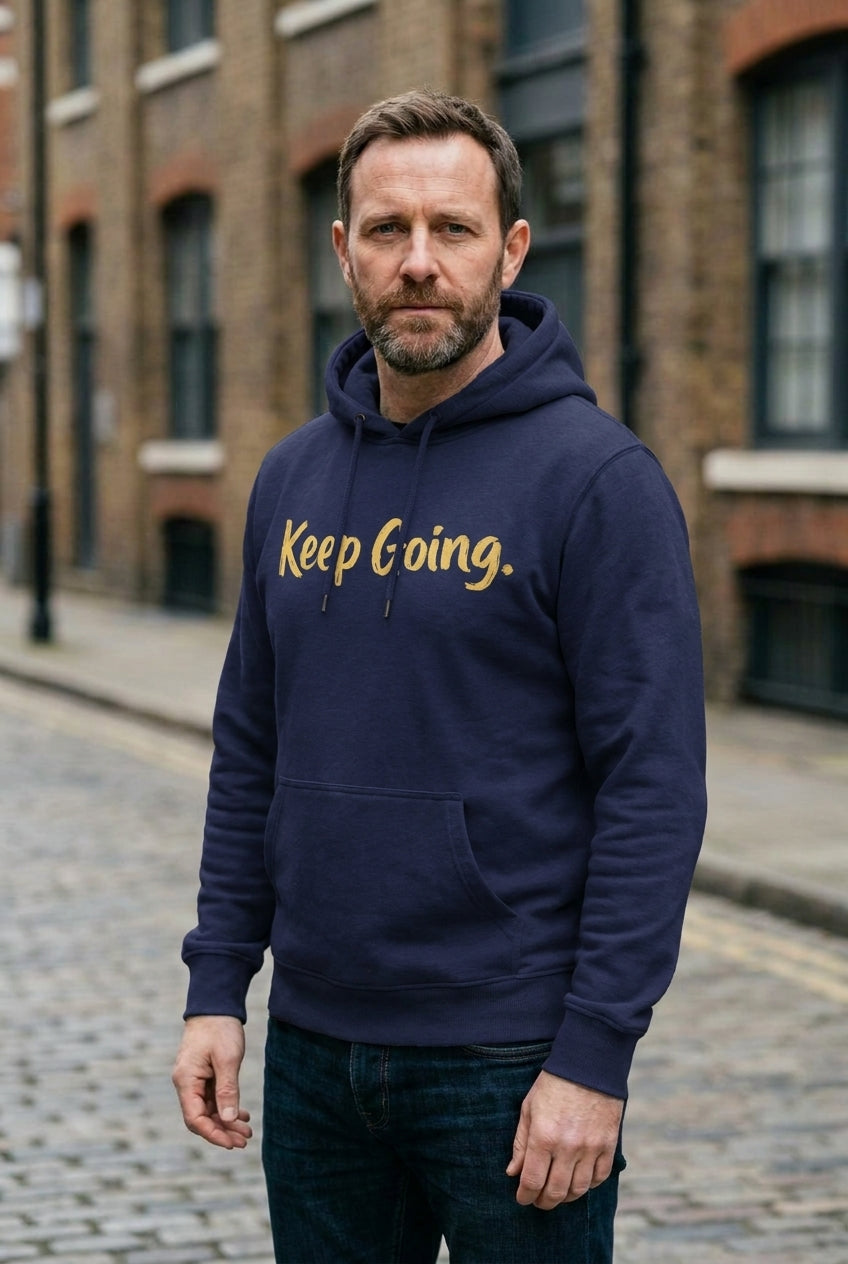 Original Keep Going Cotton Hoodie